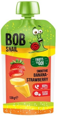 Bob Snail Smoothie  "Banana-strawberry" 