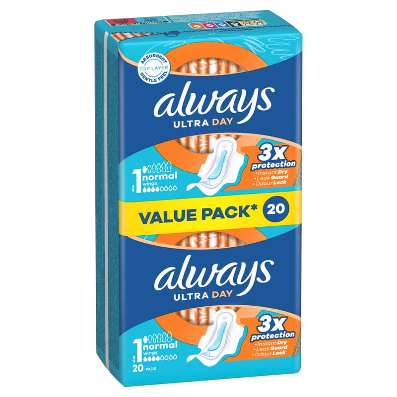 Always Ultra Normal Egészségügyi Betét (1-es méret)