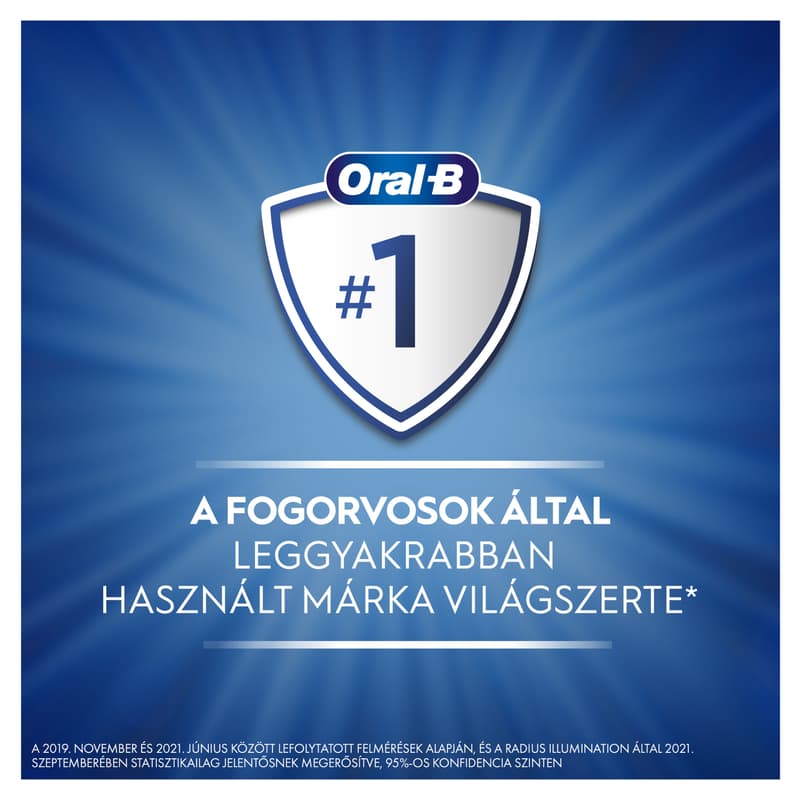 Oral-B Vitality Pro Elektromos Fogkefe, Fekete