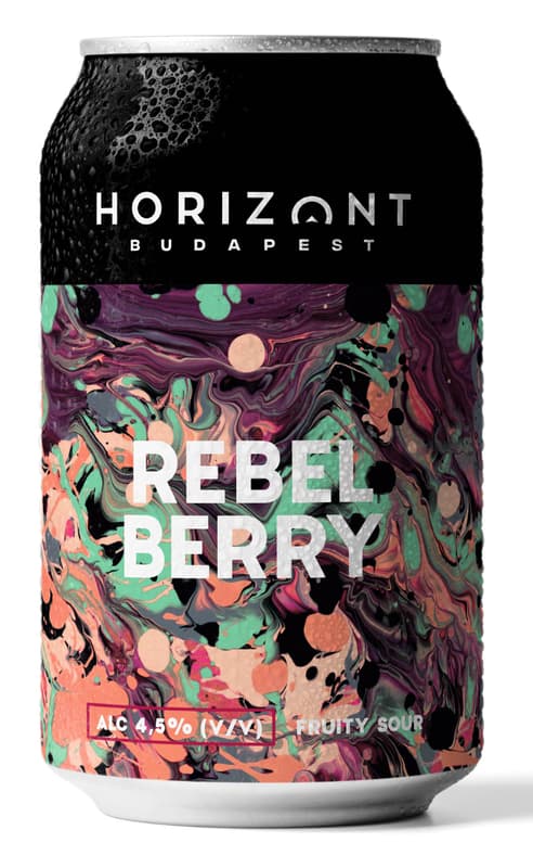 Horizont - REBEL BERRY Fruity Sour kézműves sör 4,5%