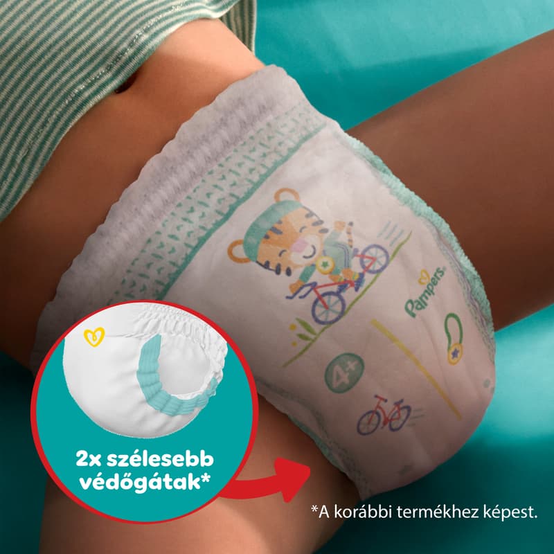 Pampers Active Baby Pants Bugyipelenka Mancs Őrjárat, Méret: 6 (13+ kg) 60 db