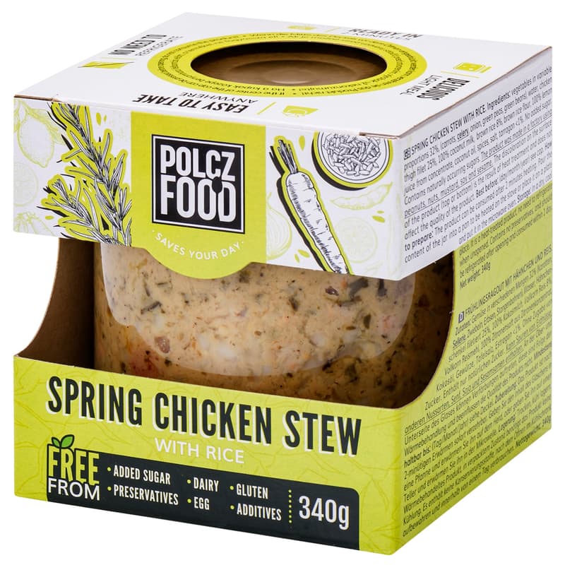 Polcz Tárkonyos csirkeragu rizzsel