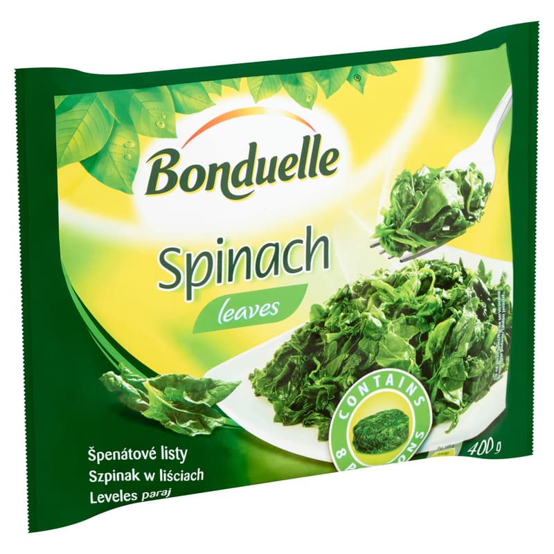 Bonduelle quick-frozen leaf spinach