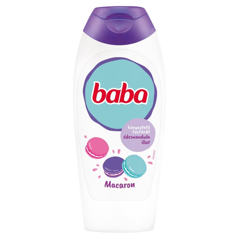 Baba Édesmandula illatú tusfürdő, 400 ml