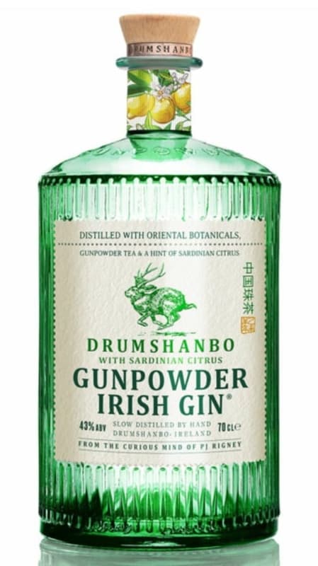 Drumshanbo Gunpowder Sardinian Citrus gin 43%