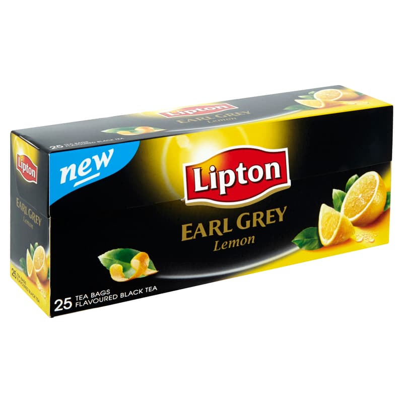 Lipton Earl Grey citrom ízű fekete tea