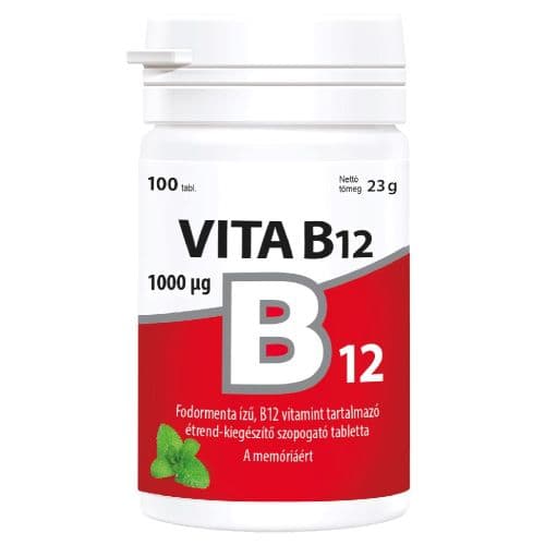 Vitablans Vita B12-vitamin 1000 mcg tabletta 100 db