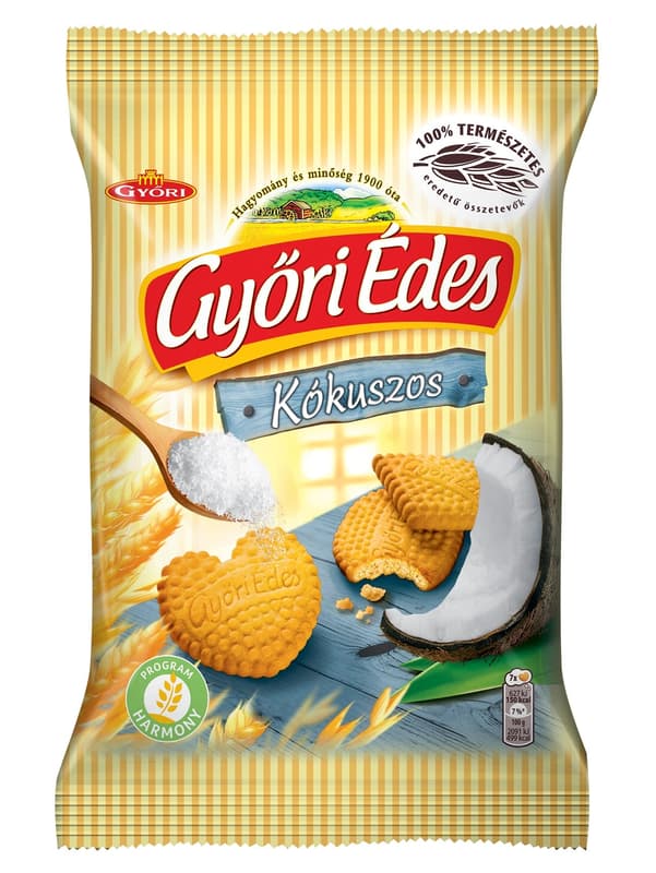 Győri Édes coconut shortbread cookies
