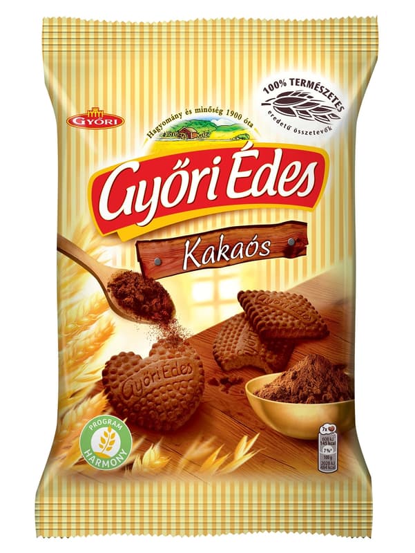 Győri Édes kakaós, omlós keksz