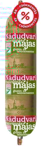 Nádudvari majoránnás sertésmájas