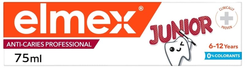 elmex Anti-Caries Professional Junior gyerek fogkrém 6-12 éveseknek