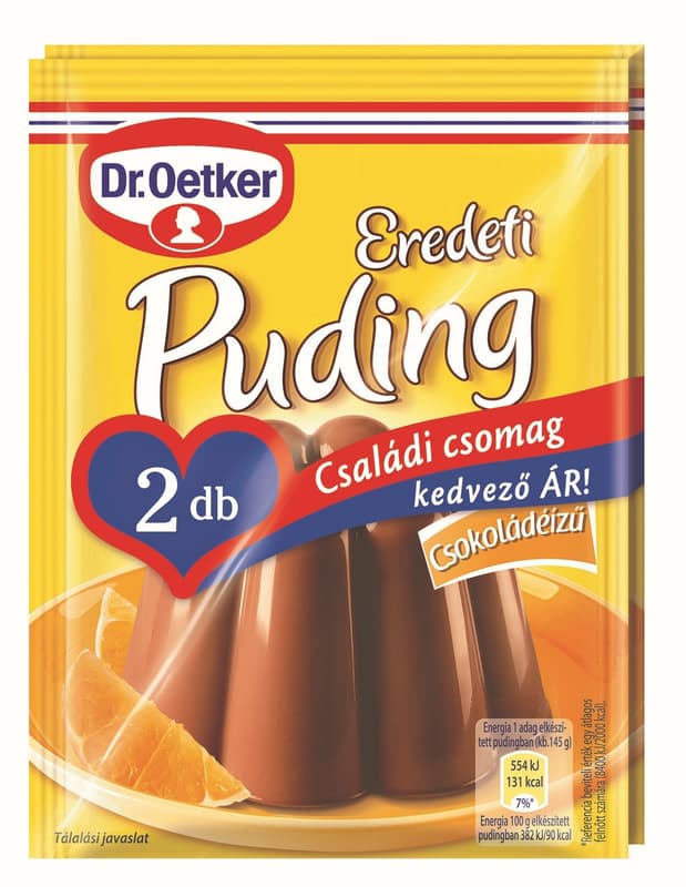 Dr. Oetker Eredeti Puding csokoládéízű családi csomag