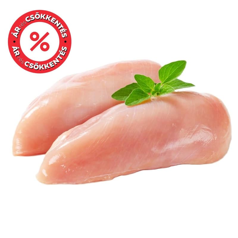 „A” minőségű friss csirkemellfilé