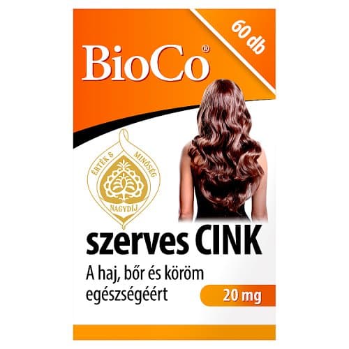 BioCo szerves Cink tabletta 60 db