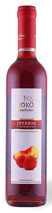 Mokos Prémium Eper-Őszibarack gyümölcsbor házasítás
