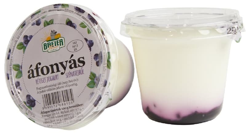 Breier Farm Áfonyás réteges joghurt