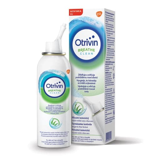 Otrivin BreathClean tengervizes orrspray Aloe Verával 100ml