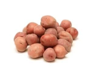 Hungarian BIO red ember potatoes from farmer Béla Pecznyik, loose