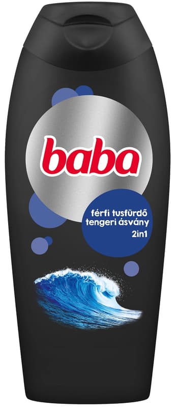 Baba 2in1 shower gel for men, sea mineral