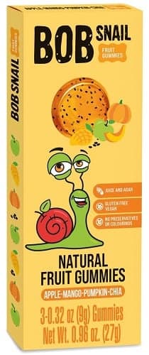 Bob Snail Gyümölcszselé Alma-mangó-sütőtök-chia