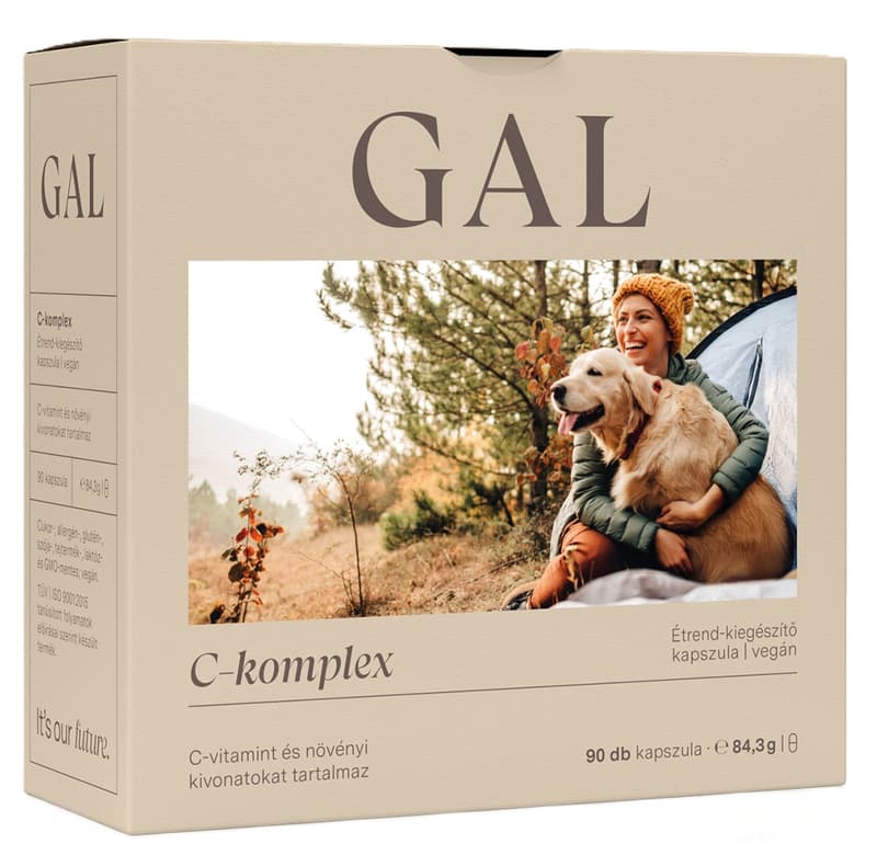GAL C-komplex, 1333 mg C-vitamin x 45 adag (90 kapszula)