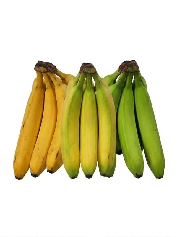 Banán, változó érettségben