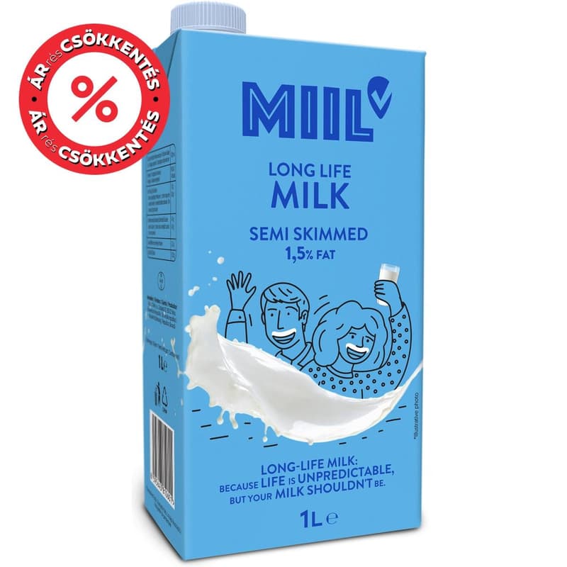 Miil UHT tej 1,5%