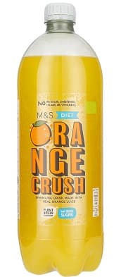 Marks & Spencer Szénsavas narancsos üdítőital sztéviával ízesítve