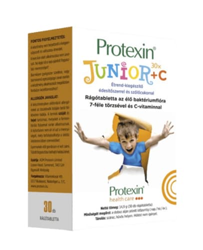 Protexin Junior +C rágótabletta 30 db