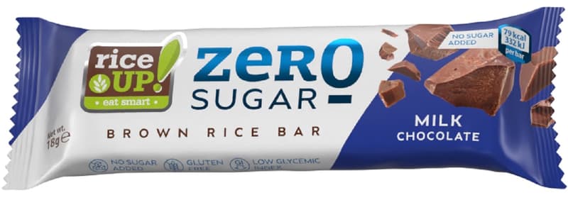 Rice Up Zero Sugar Brown Rice Up & Milk Chocolate