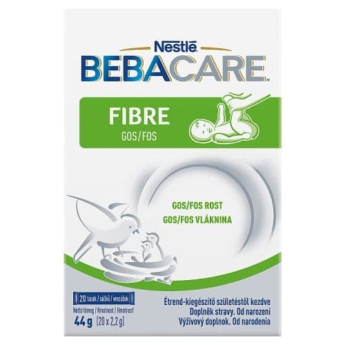 BebaCare Fibre GOS/FOS étrend-kiegészítő 0 hónapos kortól 20 db