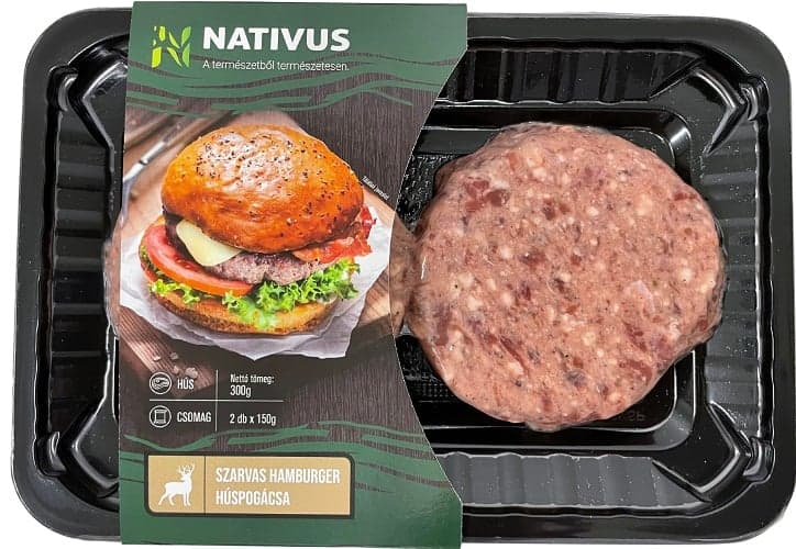 Nativus deer hamburger 