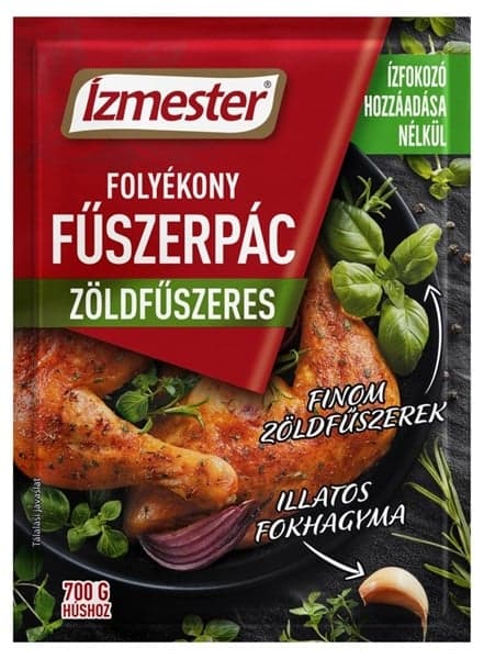 Ízmester folyékony fűszerpác zöldfűszeres