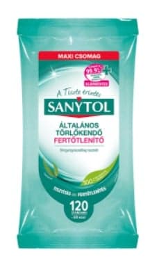 Sanytol Disinfectant Wipes 120pc