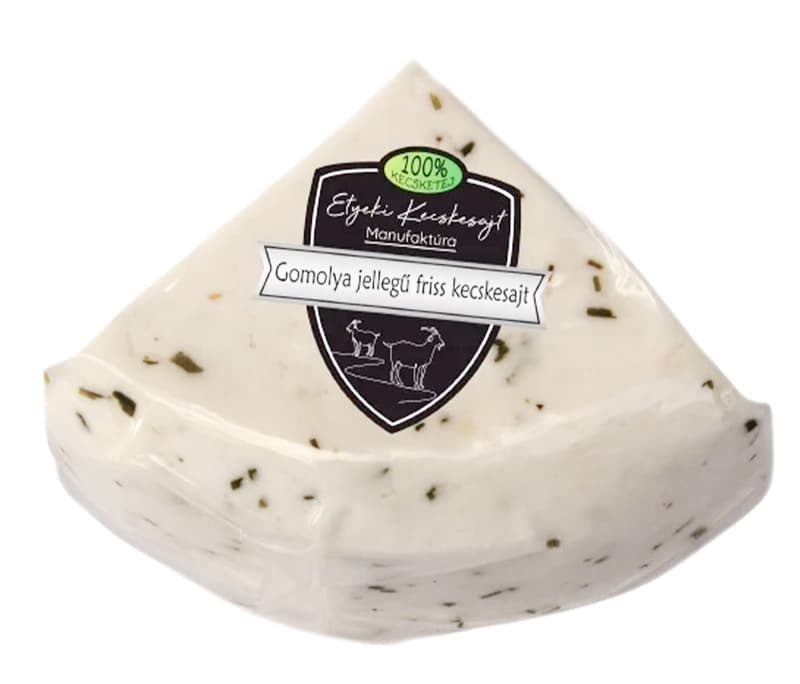 Etyeki Kecske Gomolya jellegű friss sajt fokhagymás-snidlinges ízben