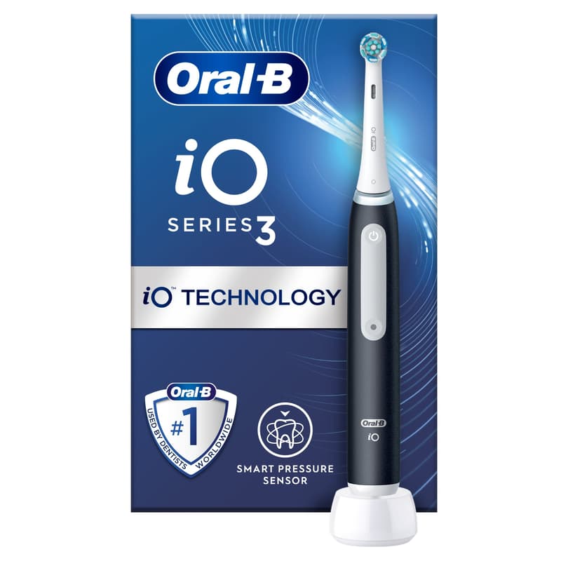 Oral-B iO 3 Black Electric Toothbrush 