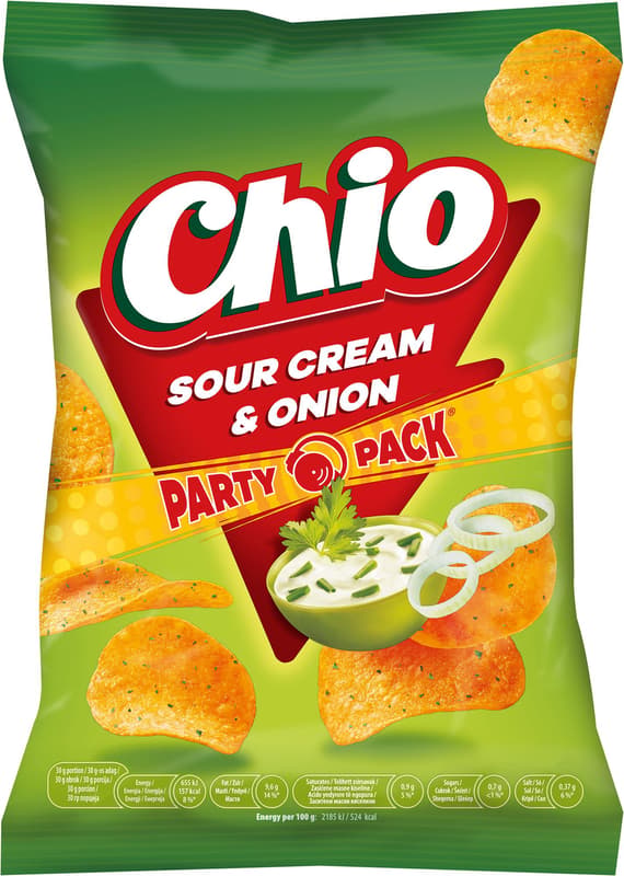 Chio Chips Party Pack hagymás-tejfölös