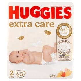 HUGGIES® Extra Care 2, 3-6 kg, nadrágpelenka