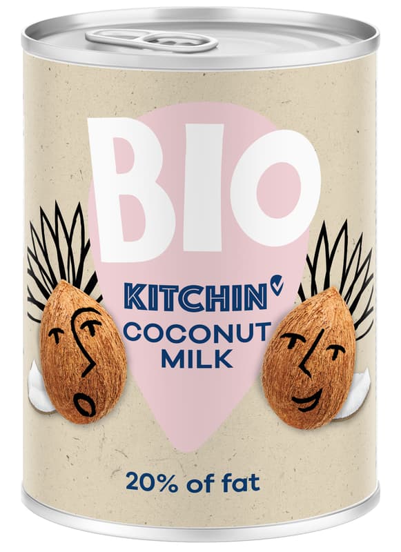 Kitchin BIO Kókusztej, 90% kókusztartalommal