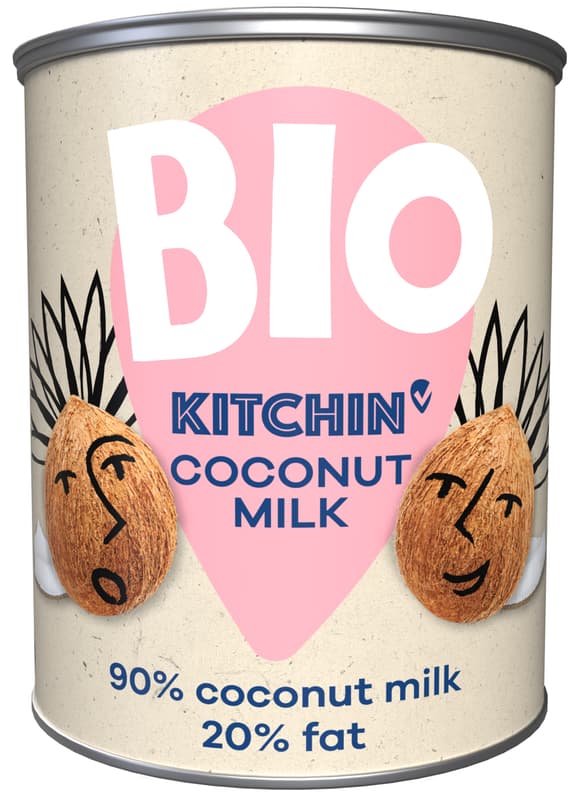 Kitchin BIO Kókusztej, 90% kókusztartalommal