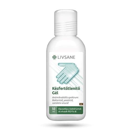 LIVSANE Kézfertőtlenítő gél 50ml