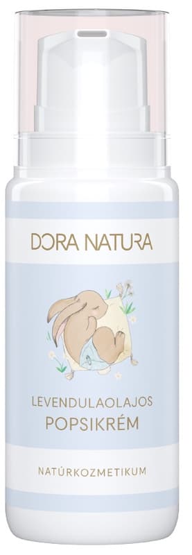 DORA NATURA Levendulaolajos popsikrém