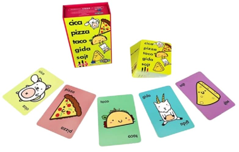 Taco, Cat, Goat, Cheese, Pizza