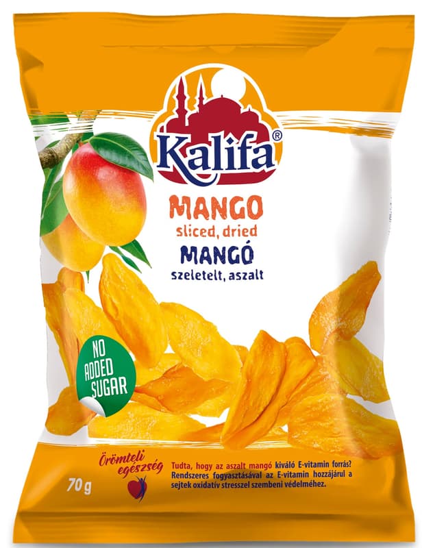 Kalifa mango sliced, dried