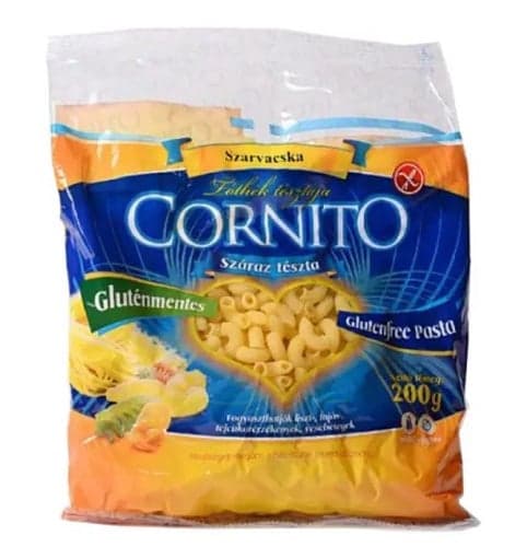 Cornito gluténmentes száraztészta Szarvacska