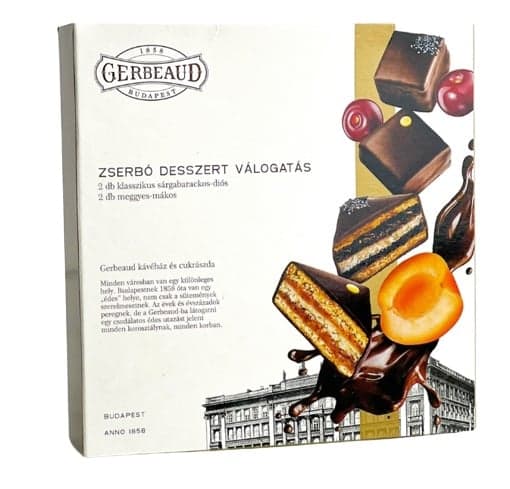 Gerbeaud Zserbó desszert válogatás