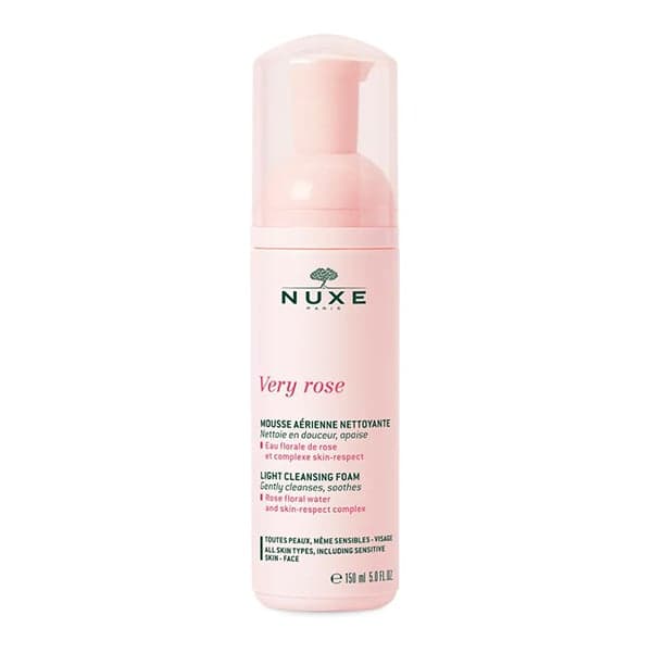 NUXE Very Rose könnyű arctisztító hab 150ml