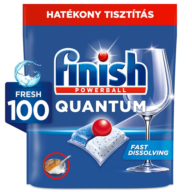Finish Quantum All in 1 mosogatógép kapszula, regular