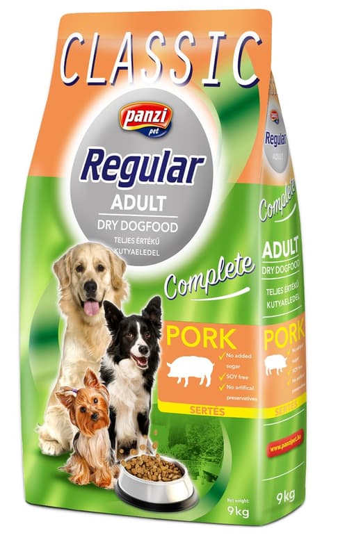 Panzi Regular ECO száraztáp sertés ízesítésű