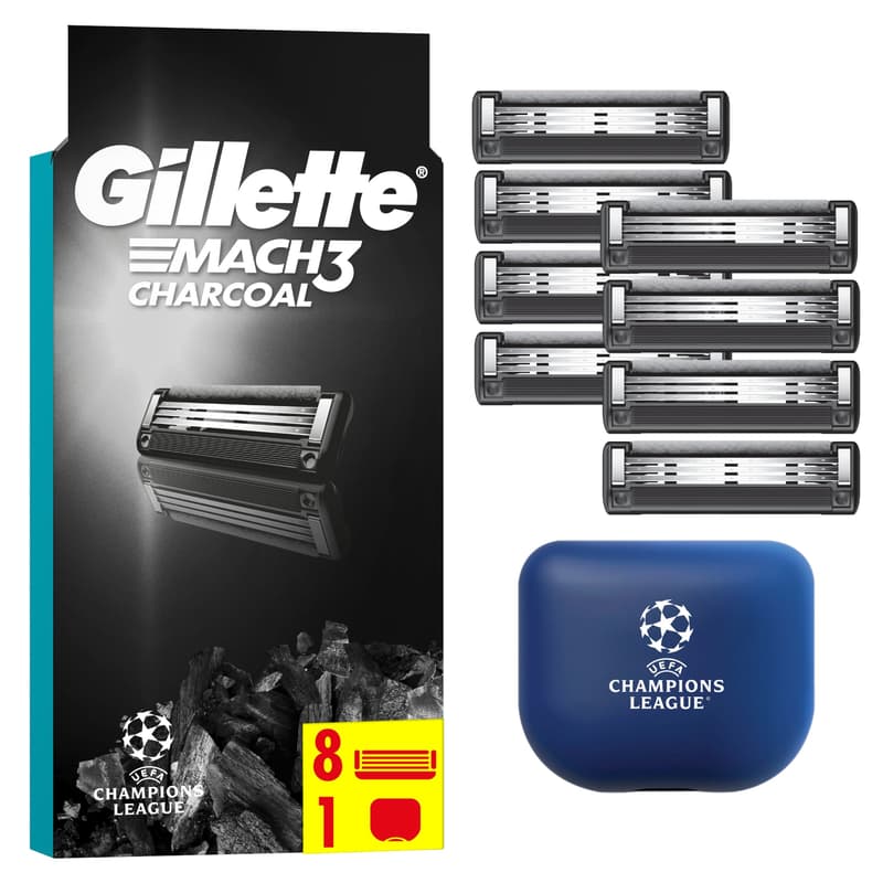 Gillette Mach3 Charcoal Borotvabetétek Férfiaknak